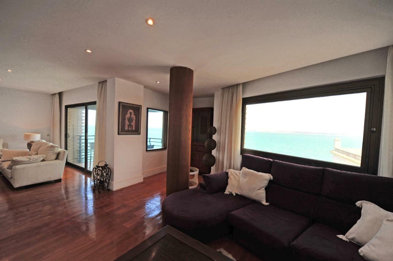Apto Anteojo Design Terraza Mar Apartment Cadiz Luaran gambar